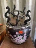 Flower pots and a stand