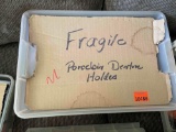 Porcelain denture holders