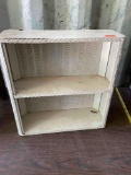Wicker shelves