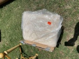 Stool with cloth cushion
