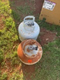 2 propane tanks
