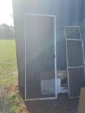 Front door screen