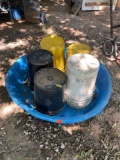 Baby pool and 5 gallon buckets