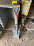 Shovel and a handle