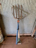 Pitchfork and grass cutter