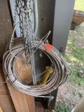 What contains chain and cable