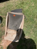 Lawnmower grass collection bag