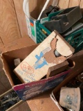 Piece of pipe, piece of hose and miscellaneous items