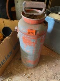 Vintage metal pressurized sprayer