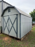 Portable building 10x12x8 contents not included *BUYER IS RESPONSIBLE FOR DISASSEMBLING LOADING*