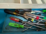 Various screwdrivers