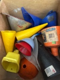 Box of funnels