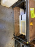 metal frame shelving unit Buyer to load Pick up after 1pm