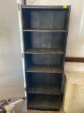 Wood bookshelf Pick up after 1pm