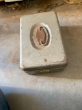 Vintage lock box