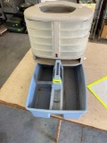 Plastic caddy, Small parts storage container