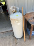 Large propane tank
