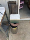 rain gutter covers, Black PVC piece, a gear and more