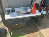 Metal work station Contents not included *BUYER IS RESPONSIBLE FOR DISASSEMBLE AND LOAD*