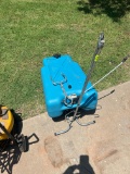 4 wheeler tote along TV portable waste tank