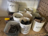 Nuts, bolts, screws and other hardware items
