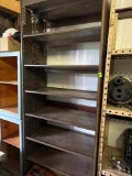 90 x 36 x 18 metal shelf contents not included must bring help to load Pick up after 1pm