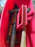 Caddie with multiple hammers