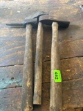 Sledge hammer and axe