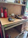 5x4x2 work bench contents not included Buyer responsible loading and moving Pick up after 1pm