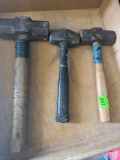 3 Sledge hammers
