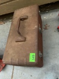 Vintage metal toolbox