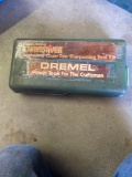 Dremel in metal container