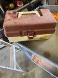 Vintage fishing tackle box