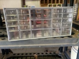 Small parts storage cabinet