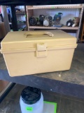 Plastic sewing box