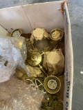 Brass light fixture