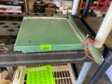 Vintage guilotine paper cutter