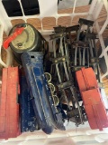 Vintage trains and tracks