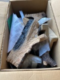 Gas log and LP conversion kit