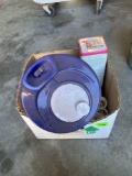 Hangers, Metal tea container and more