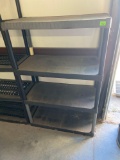 Plastic shelving Pick up after 1pm