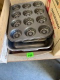 Baking dishes, and muffin pans