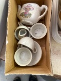 Child ceramic tea set