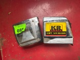 2 tape measures