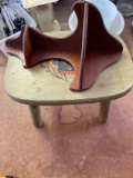 Small Vintage corner shelf