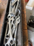 Various sizes of wrenches