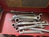 Various sizes of wrenches