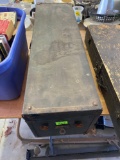 Empty wooden box