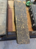Empty wooden box