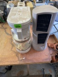 Coffee maker and fan